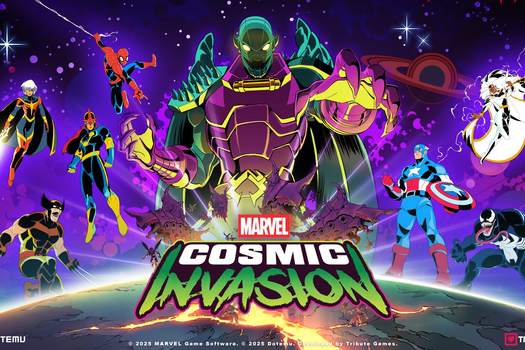 Oznámena arkádová hra MARVEL Cosmic Invasion