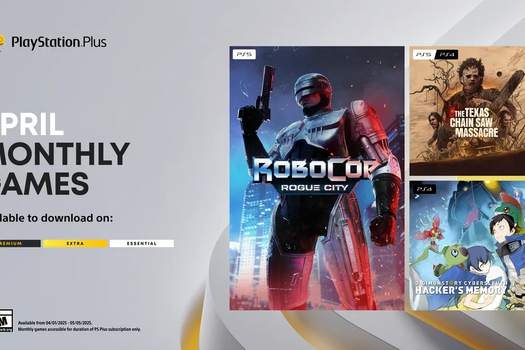 Dubnové PlayStation Plus přinese RoboCop: Rogue City nebo The Texas Chain Saw Massacre