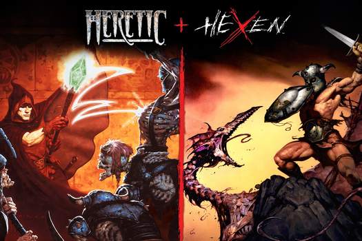 Oznámeny remastery klasických akčních her Heretic a Hexen, rovnou byly vydány
