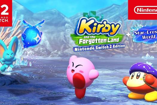 Nový trailer na Kirby and the Forgotten Land – Nintendo Switch 2 Edition + Star-Crossed World