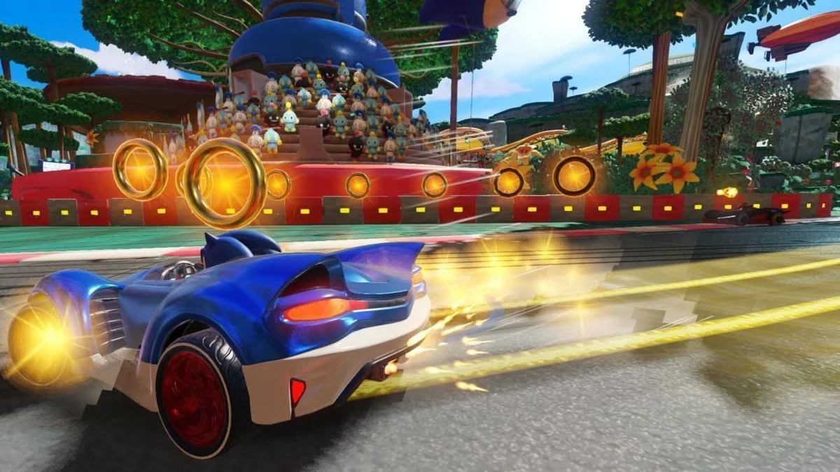 V prodeji je závodní arkáda Team Sonic Racing ve speciální edici