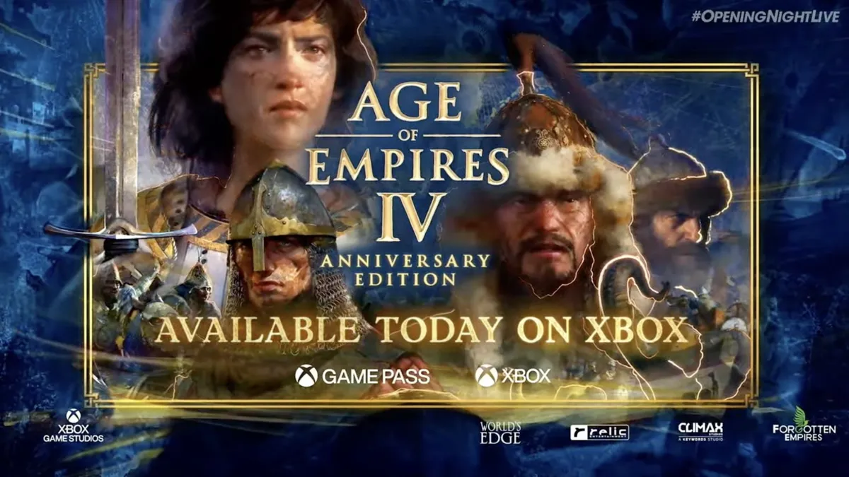 Hlavní obrázek článku: Strategie Age of Empires IV vychází dnes pro konzole Xbox