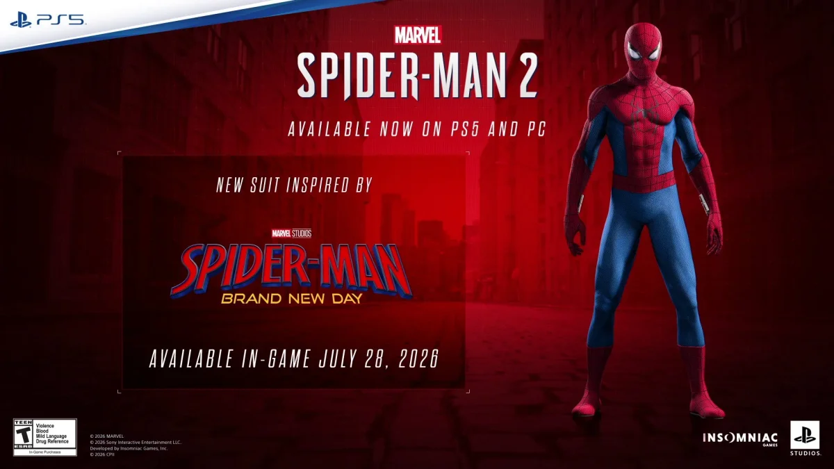 Hlavní obrázek článku: Do hry Marvel’s Spider-Man 2 se dostane nový oblek inspirovaný připravovaným filmem