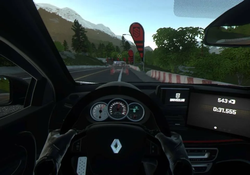 Launch trailer na závody Driveclub VR