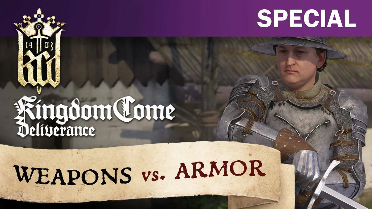 Hlavní obrázek článku: Nový deníček hry Kingdom Come: Deliverance se zaměřuje na zbraně a brnění