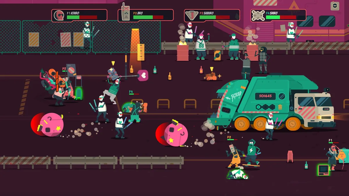 Hlavní obrázek článku: Koncem července vyjde hra PixelJunk Scrappers Deluxe