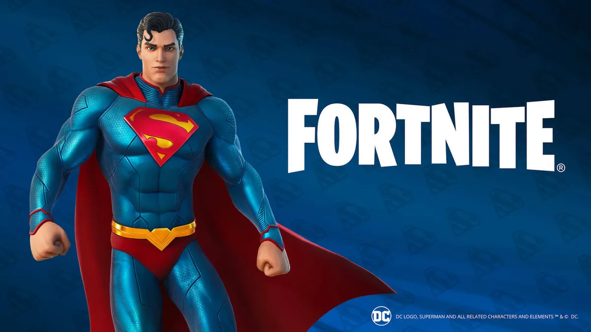Hlavní obrázek článku: Superman se dostal do hry Fortnite