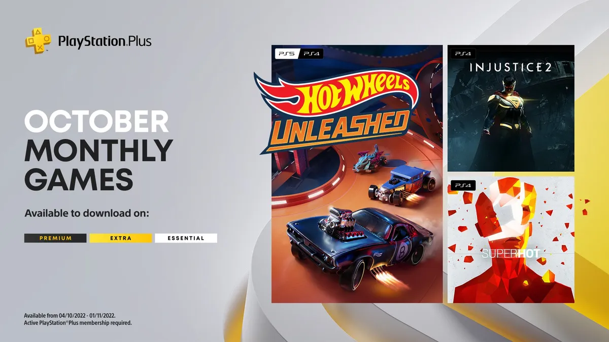 Hlavní obrázek článku: V říjnové nabídce PlayStation Plus Essential je Hot Wheels Unleashed a Injustice 2