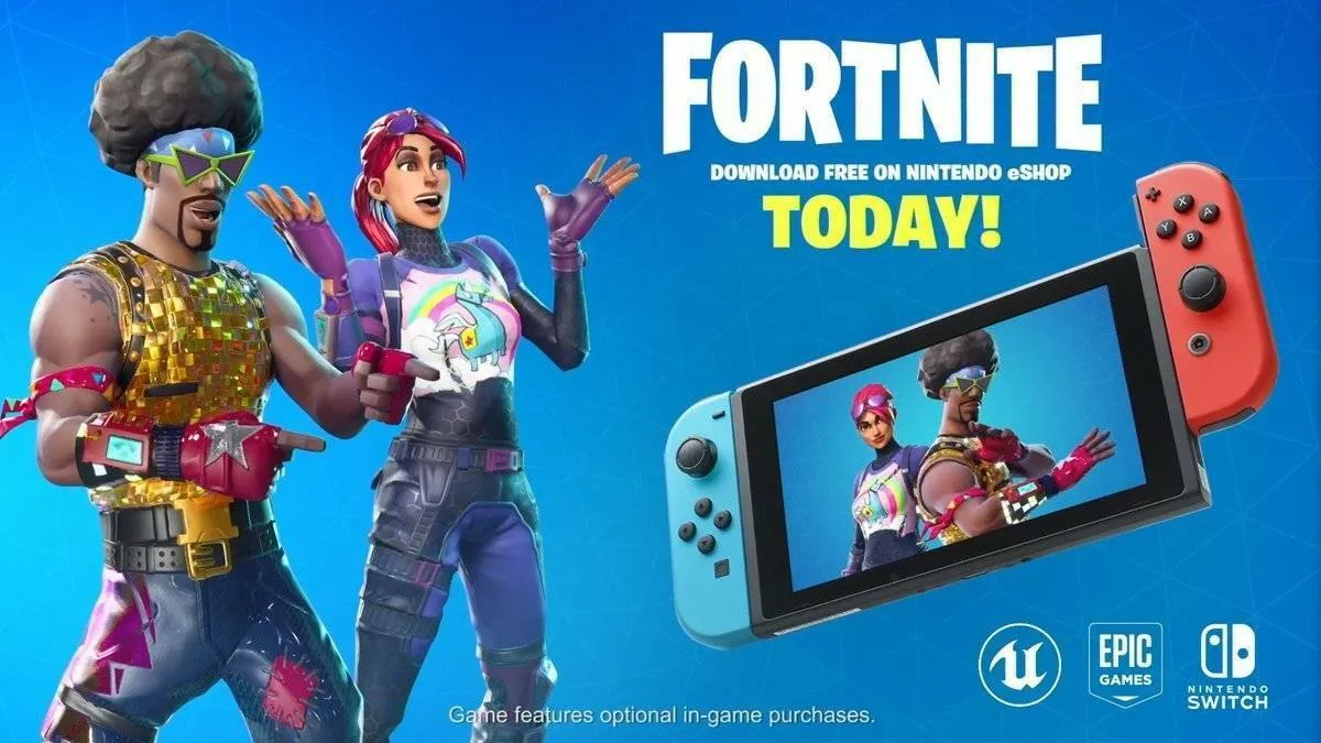 Hlavní obrázek článku: Oznámeno Fortnite pro Nintendo Switch, vychází dnes