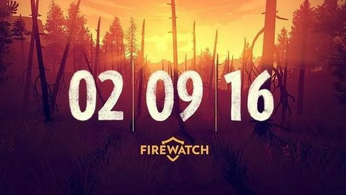 Hlavní obrázek článku: Firewatch vyjde pro PlayStation 4 v únoru příštího roku