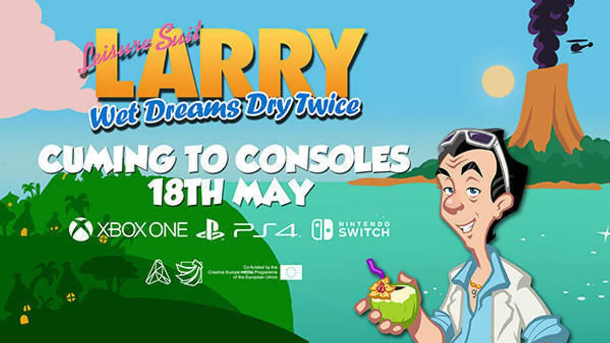 Hlavní obrázek článku: Příští měsíc vyjde pro konzole adventura Leisure Suit Larry: Wet Dreams Dry Twice