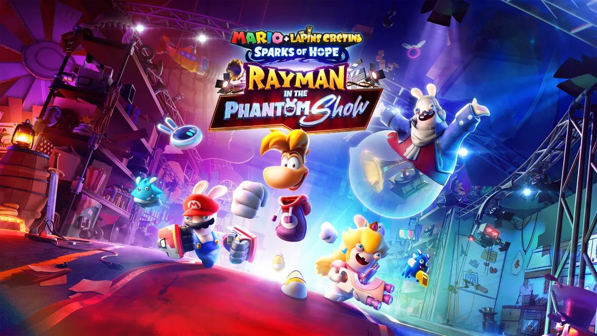 Hlavní obrázek článku: Hra Mario + Rabbids Sparks of Hope dostane koncem měsíce rozšíření s Raymanem