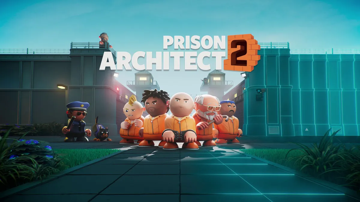 Hlavní obrázek článku: Oznámena hra Prison Architect 2, vyjde koncem března pro PS5 a Xbox Series X/S