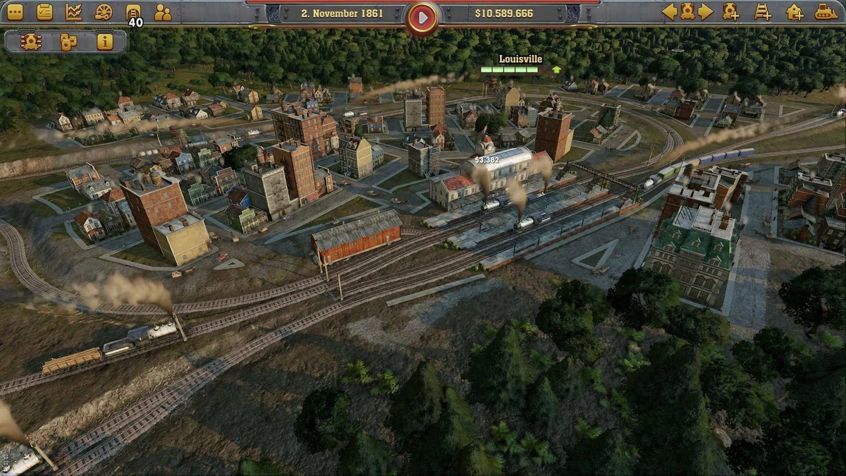 Představena hra Railway Empire - E3 gameplay trailer