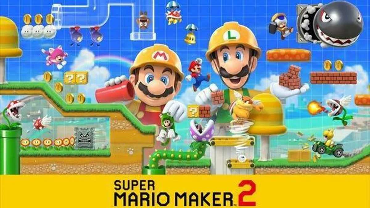 Hlavní obrázek článku: Super Mario Maker 2 si online s kamarádem nezahrajete