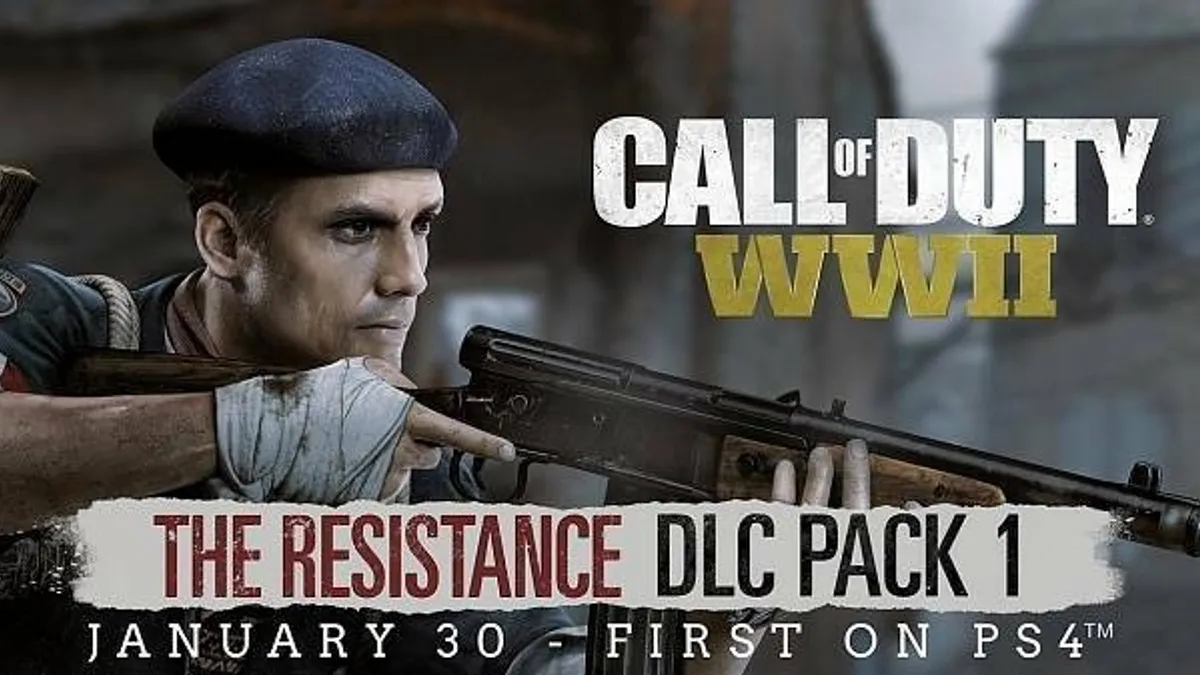 Hlavní obrázek článku: Gameplay video z rozšíření The Resistance pro Call of Duty: WWII