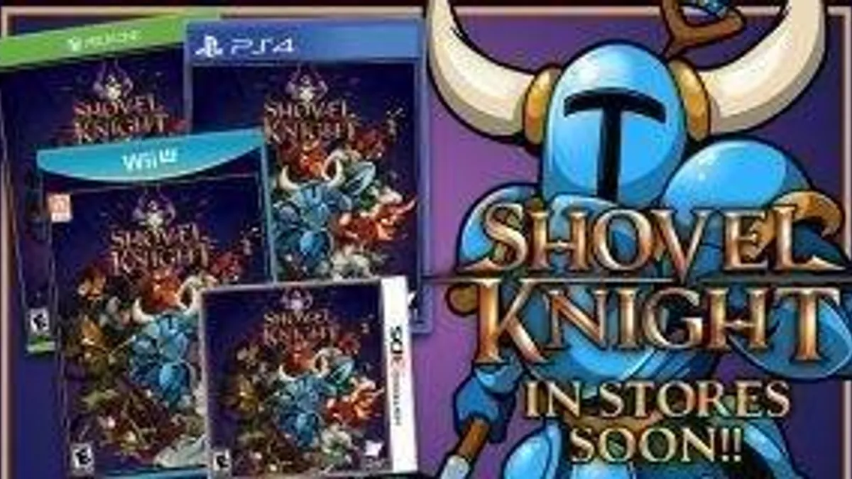 Hlavní obrázek článku: Shovel Knight dostane diskové vydání