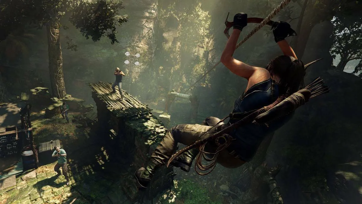 Hlavní obrázek článku: Nový trailer na Shadow of the Tomb Raider ukazuje akrobatické překonávání překážek