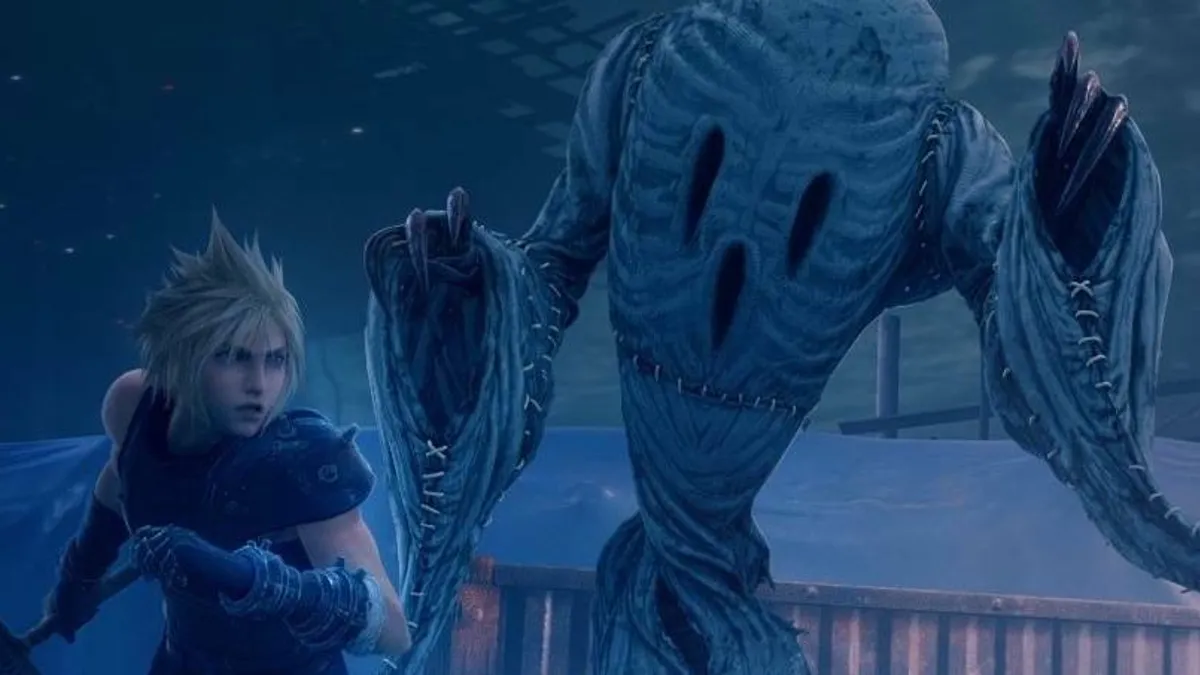 Hlavní obrázek článku: Nový obrázek z remaku Final Fantasy VII ukazuje strašidelného nepřítele