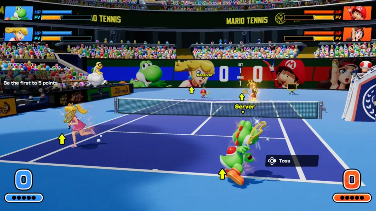 Oznámena tenisová hra Mario Tennis Fever, vyjde příští rok v únoru