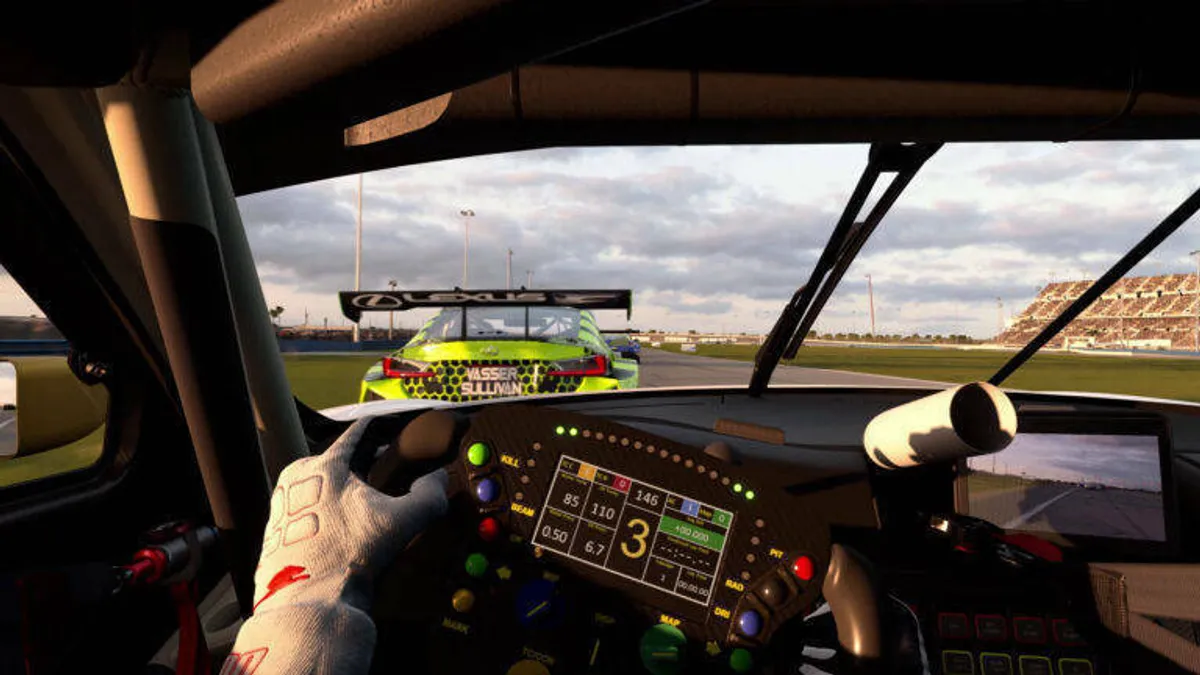 Hlavní obrázek článku: Nové video ze hry Gran Turismo 7 ukazuje trať Daytona International Speedway