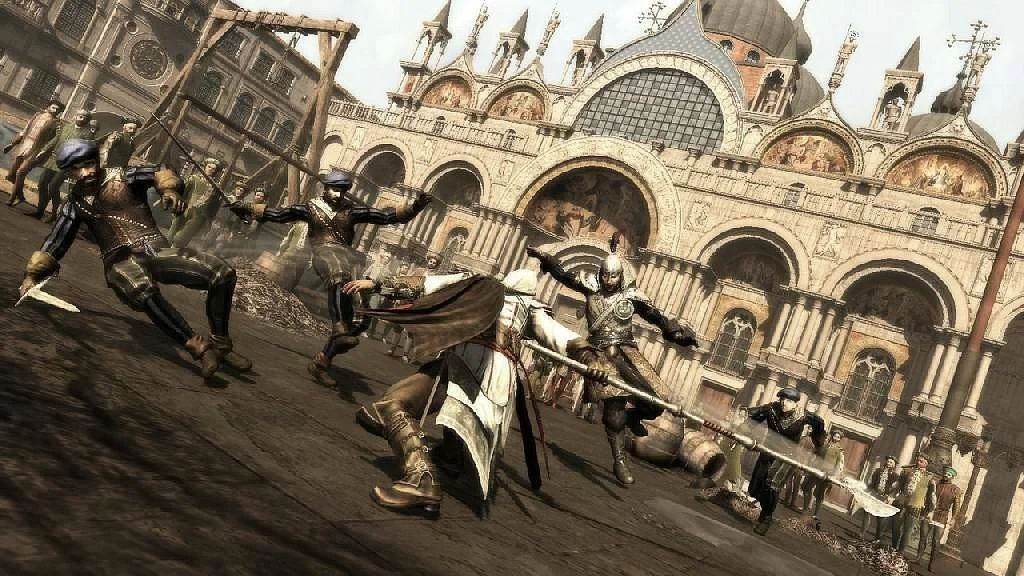 Ezio v Assassin´s Creed 2 terčem sexuálních hrátek