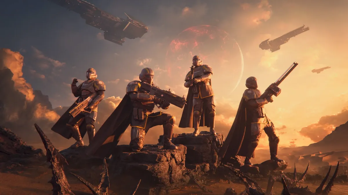 Hlavní obrázek článku: O hru Helldivers 2 je zájem, vývojáři bojují s porodními bolestmi