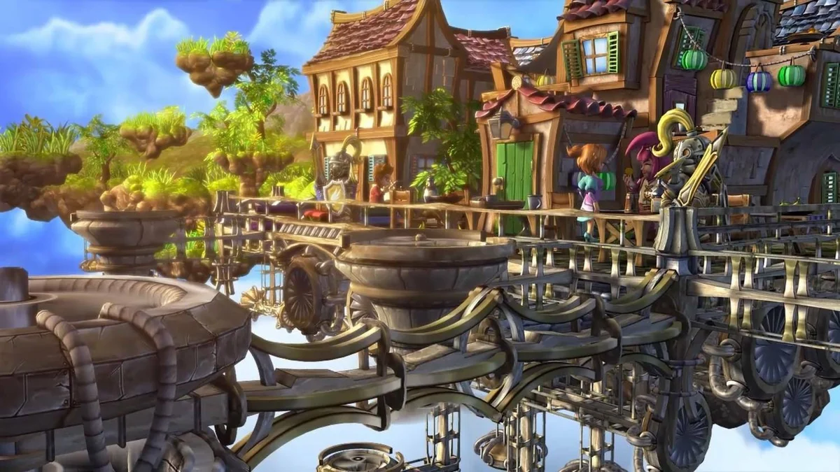 10 minut z RPG hry Rainbow Skies