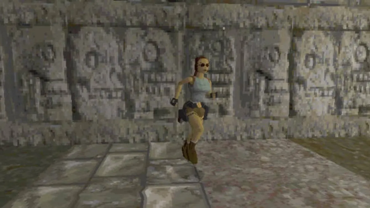 Hlavní obrázek článku: Záběry z pre-alpha verze prvního Tomb Raidera