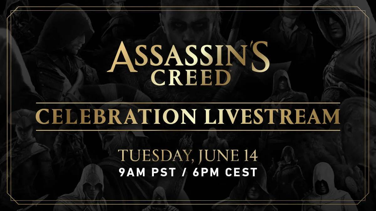 Hlavní obrázek článku: Ubisoft v úterý odpoledne uspořádá Assassin's Creed Celebration Livestream