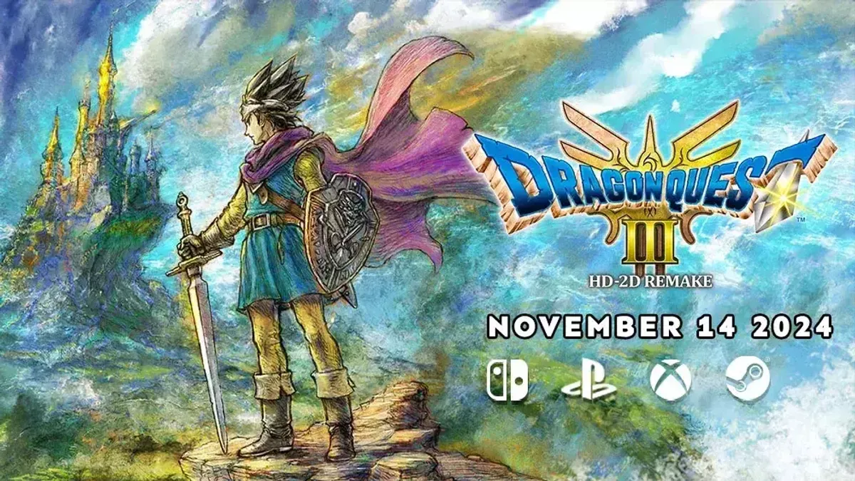 Hlavní obrázek článku: Sedm minut z hraní hry Dragon Quest III HD-2D Remake