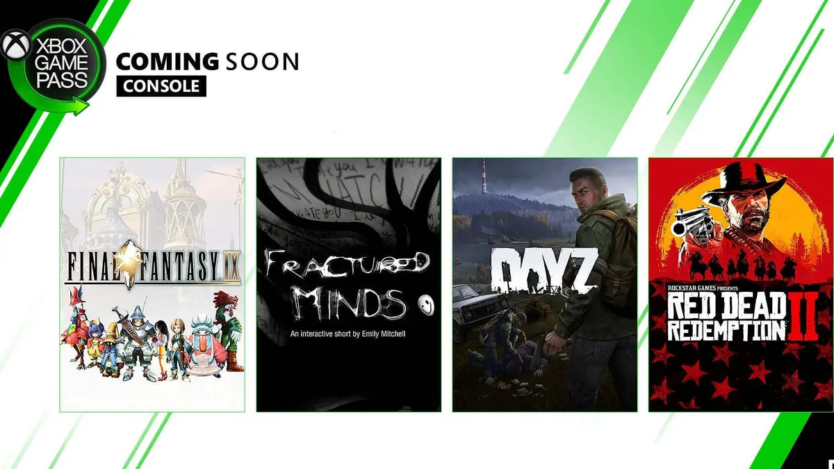 Hlavní obrázek článku: Xbox Game Pass dostává nové hry včetně DayZ a Red Dead Redemption 2