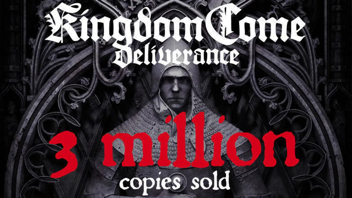 Hlavní obrázek článku: Hry Kingdom Come: Deliverance se prodalo už 3 miliony kopií