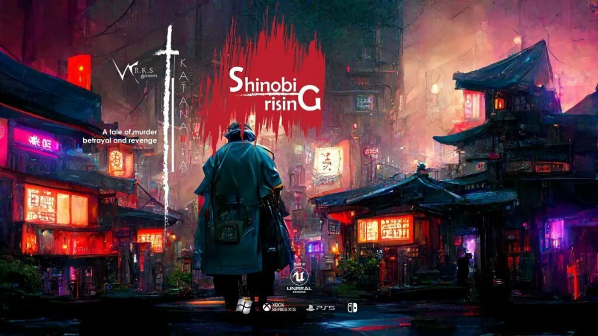 Hlavní obrázek článku: Oznámena side-scrolling stealth hra Shinobi Rising