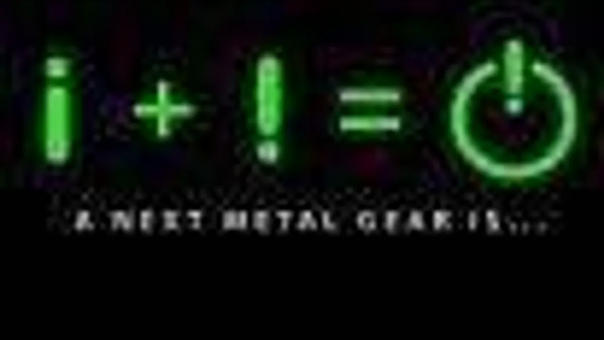 Hlavní obrázek článku: Nový Metal Gear je ...