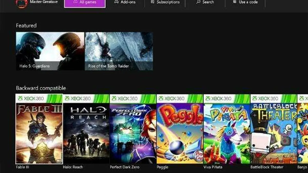 Hlavní obrázek článku: Xbox 360 hry bude možné kupovat přímo na konzoli Xbox One + další novinky v novém updatu