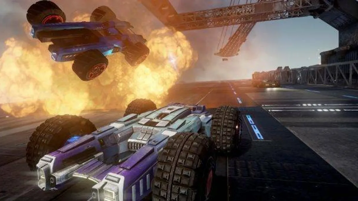 Hlavní obrázek článku: Launch trailer na závodní arkádu GRIP: Combat Racing