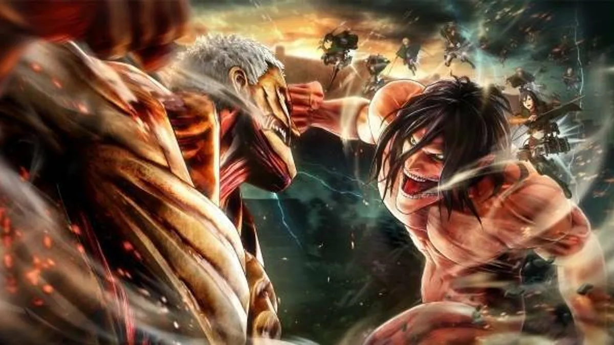 Hlavní obrázek článku: Oznámena hra Attack on Titan 2, vyjde začátkem příštího roku