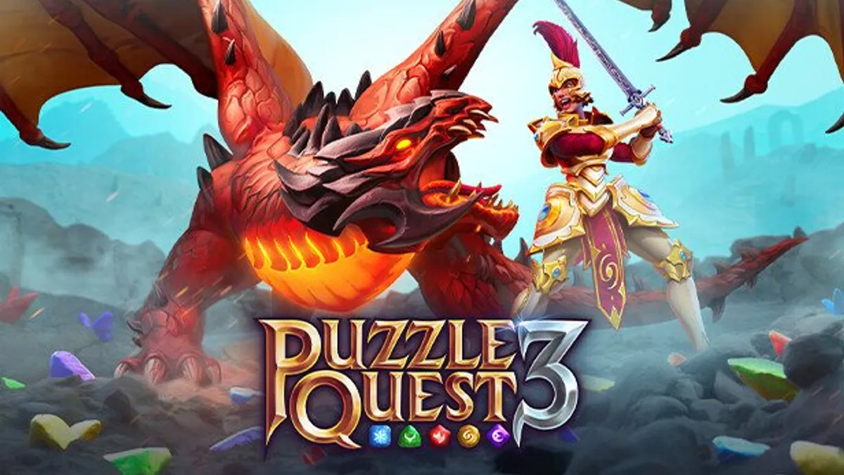 Hlavní obrázek článku: Free-to-play puzzle RPG hra Puzzle Quest 3 je dostupná na konzolích PlayStation a Xbox