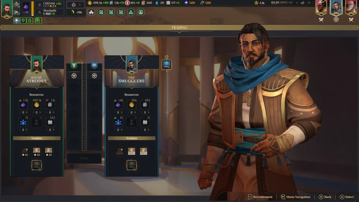 Strategická hra Dune: Spice Wars vyjde koncem listopadu pro Xbox Series X/S