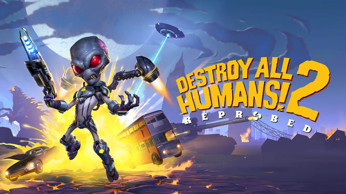 Hlavní obrázek článku: Nový trailer na hru Destroy All Humans! 2 – Reprobed se zaměřuje na ukázku zbraní