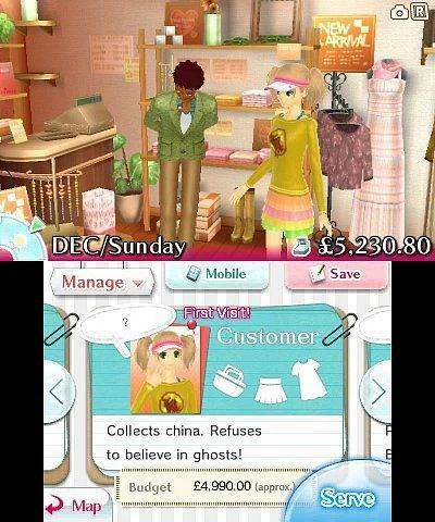 New Style Boutique vyjde už příští měsíc na 3DS