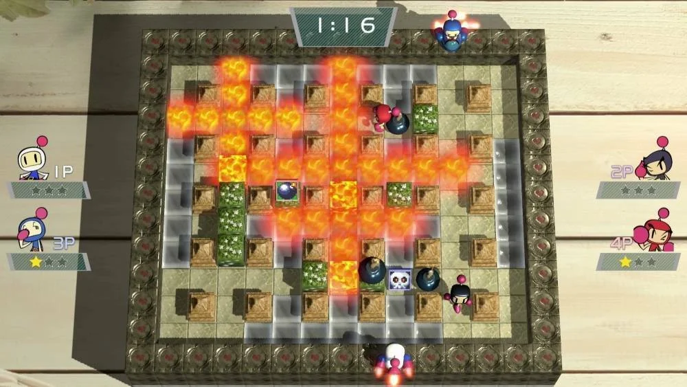 Super Bomberman R dostal velký update s novými postavami i úrovněmi
