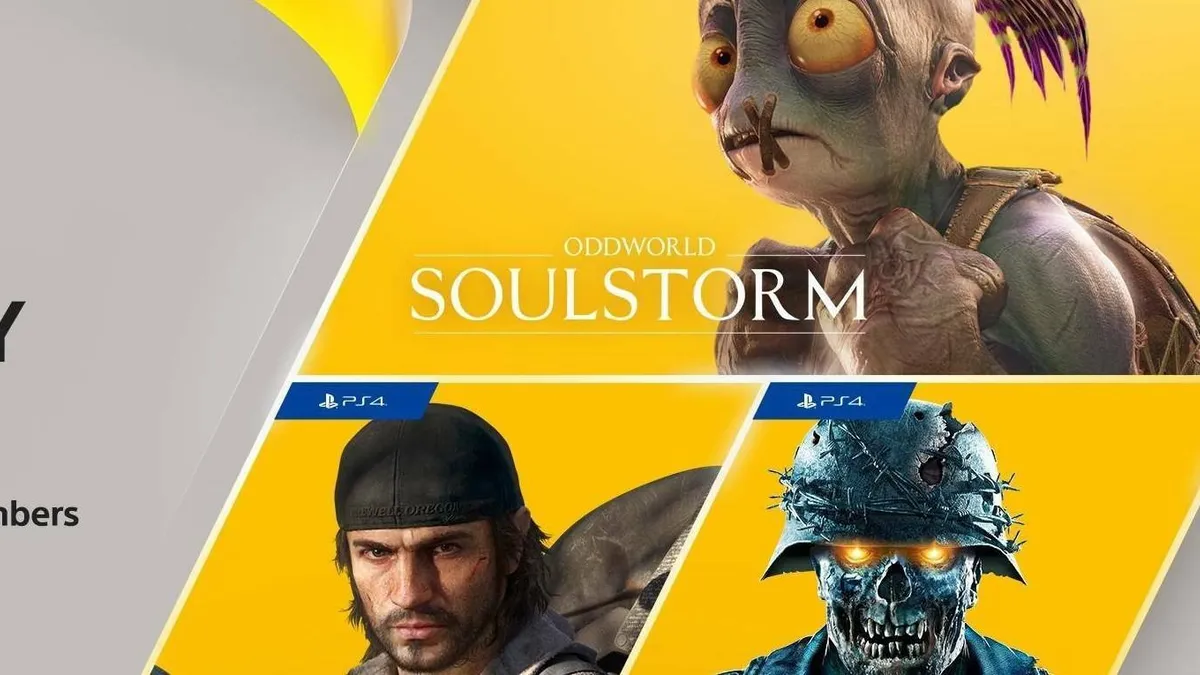 Hlavní obrázek článku: V dubnové nabídce PlayStation Plus bude Oddworld: Soulstorm i Days Gone