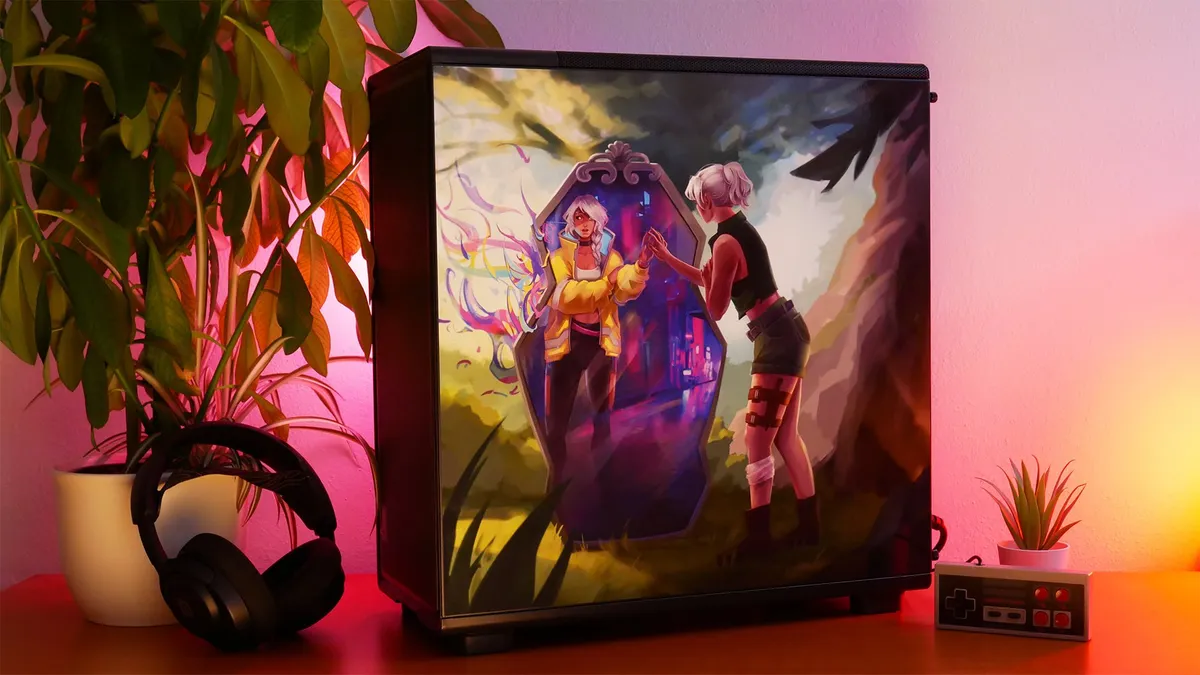 Hlavní obrázek článku: Designový PC s Gainward GeForce RTX 5070 jako portál do herních světů bez kompromisů