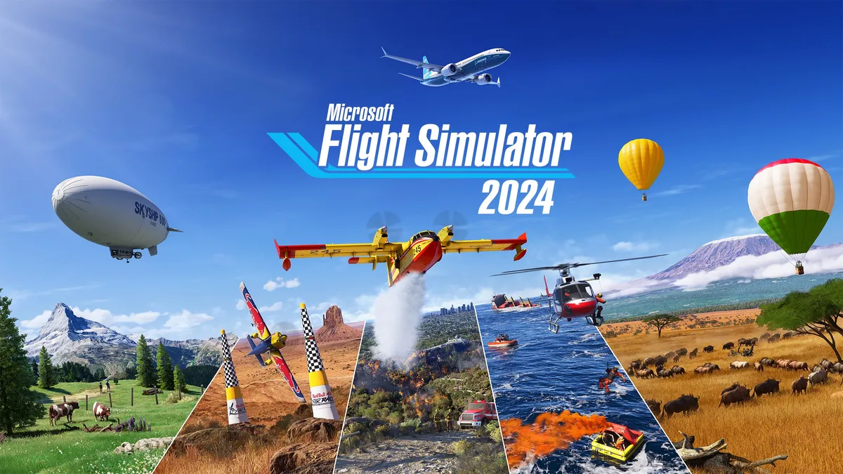 Hlavní obrázek článku: Vyšla hra Microsoft Flight Simulator 2024, dostupná je v několika edicích