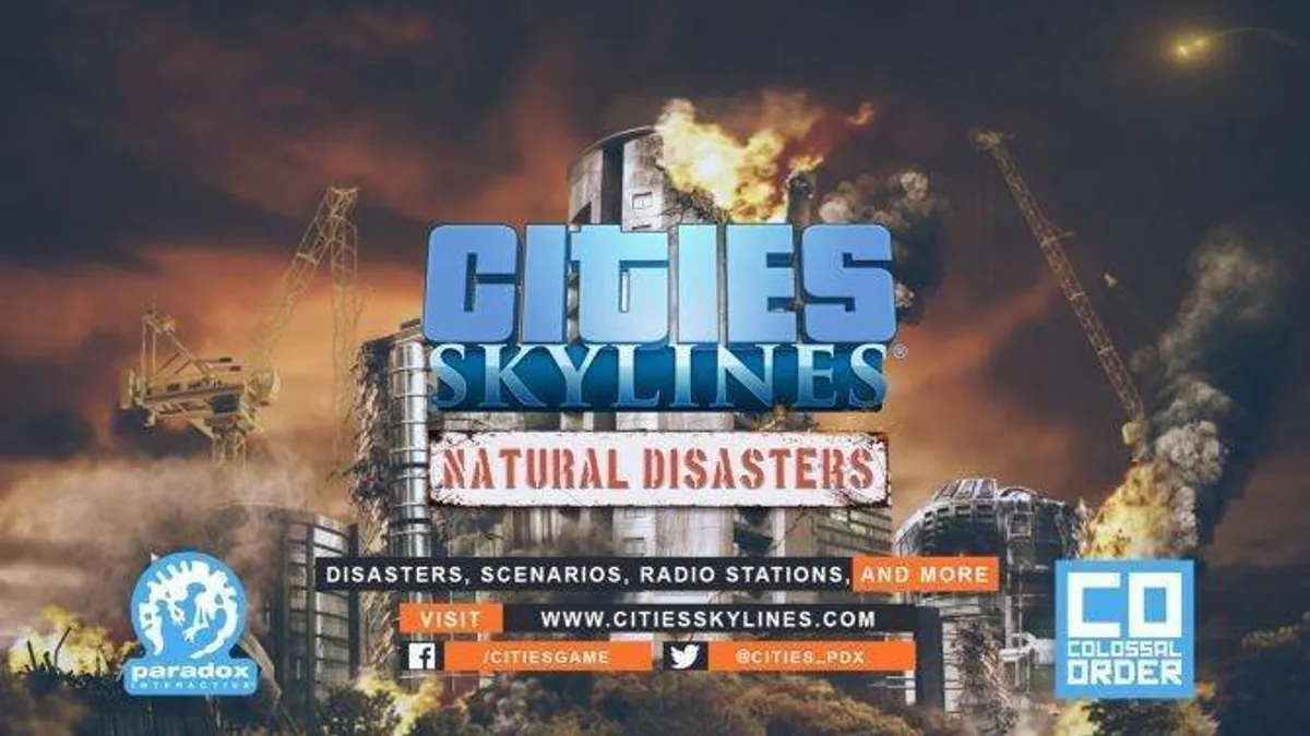 Hlavní obrázek článku: Cities: Skylines dostane i na konzolích rozšíření Natural Disasters