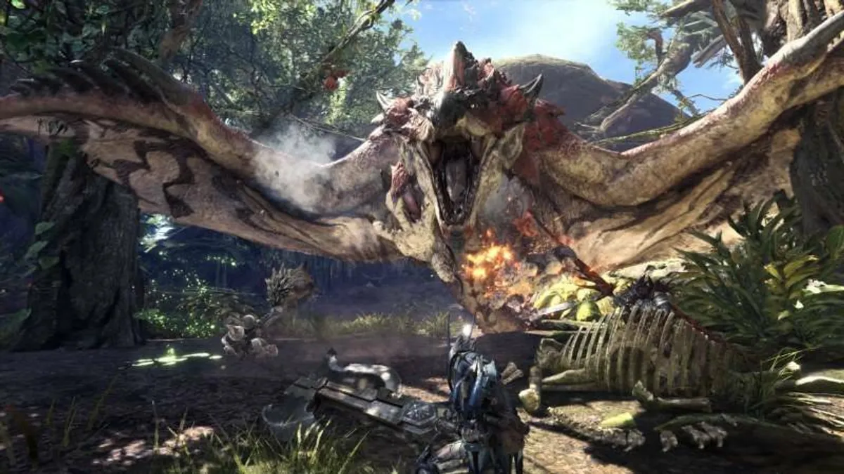 Hlavní obrázek článku: Capcom poslal do obchodů 5 milionů kopií hry Monster Hunter: World
