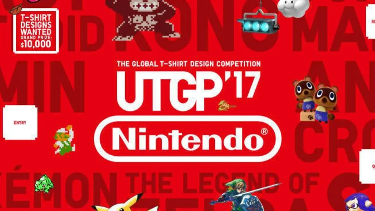 Hlavní obrázek článku: UNIQLO UT Grand Prix 2017 T-Shirt Design Contest bude o Nintendo tématech