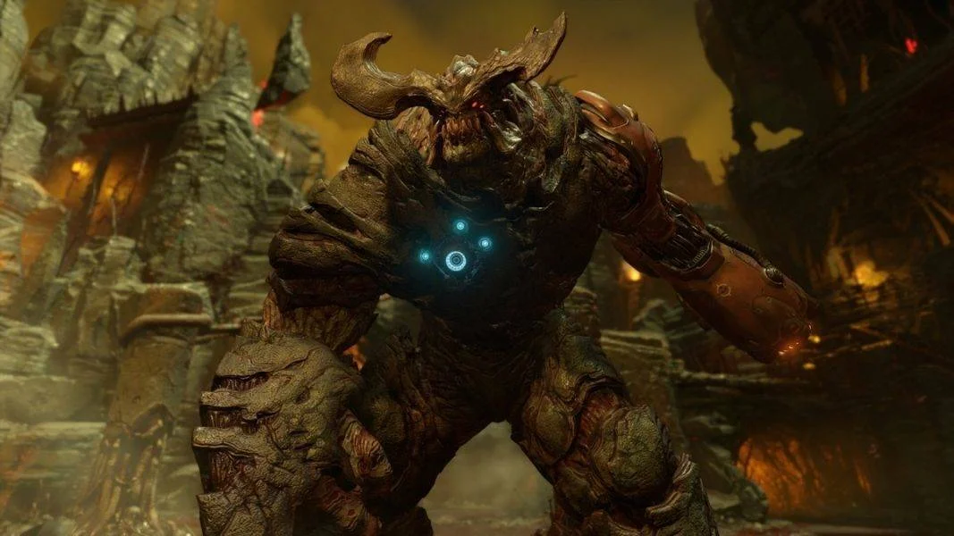 Záběry z multiplayerové bety akce DOOM